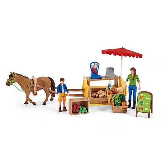 Farm World Sunny Day Mobile Farm Stand - - Fat Brain Toys - US 7533