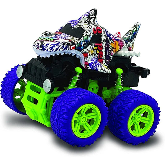 2 PK Mini Shark Off Road with 360 Tumble - Best for Ages 3 to 12 - US 4775