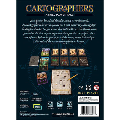 Cartographers - A Roll Player Tale - Best Games for Ages 10 to 12 - US 7082