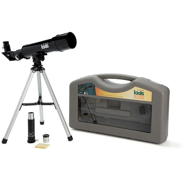 Celestron Kids 50mm Refractor Telescope with Case - US 0669