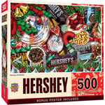 Hershey's Christmas 500 Piece Jigsaw Puzzle - - Fat Brain Toys - US 3148