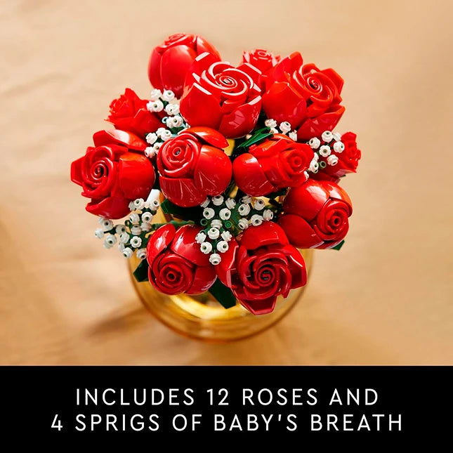 LEGO Icons - Bouquet of Roses - - Fat Brain Toys - US 4352
