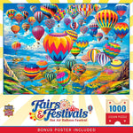 Hot Air Balloon Festival 1000 pc Puzzle - - Fat Brain Toys - US 6343