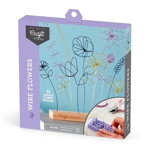 Craft Crush - DIY Wire Flower Kit - Best Arts &amp; Crafts for Babies - US 1419