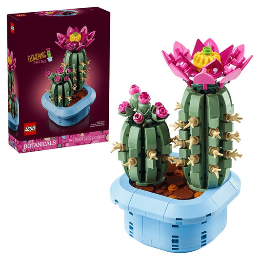 LEGO Botanicals - Flowering Cactus - Best for Ages 9 to 12 - US 5050