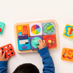 PlayTab - Modular, Sensory Activity Board for Babies and Toddlers - US 4253