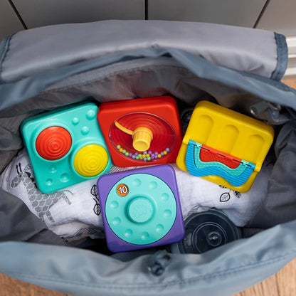 PlayTab - Modular, Sensory Activity Board for Babies and Toddlers - US 4253