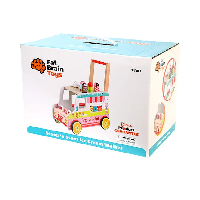 Scoop 'n Scoot Ice Cream Walker - - Fat Brain Toys - US 9301