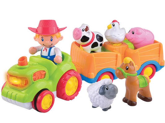 Farm Friends Sound &amp; Go Musical Tractor - Best for 1 year olds - US 8923