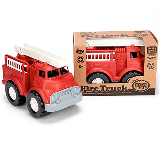 Green Toys Fire Truck - Best Organic &amp; Green Toys for Babies - US 4406
