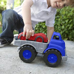 Green Toys Flatbed with Red Race Car - Best for 1 year olds - US 6335