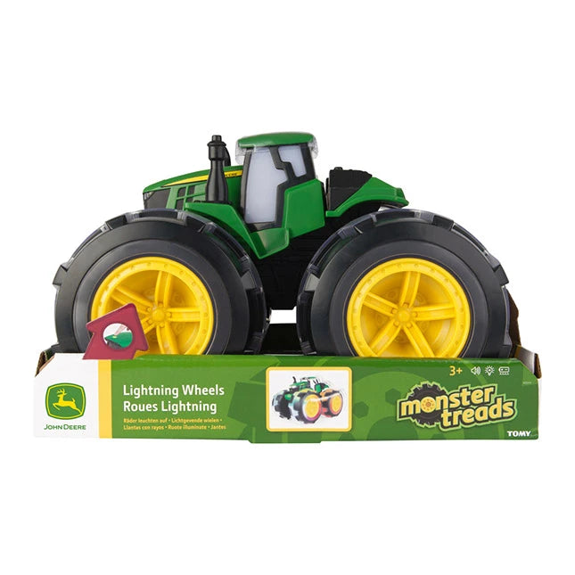 John Deere Monster Treads Lightning Wheels 4WD Tractor - US 3374