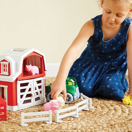 Green Toys - Farm Playset - Best Organic &amp; Green Toys for Ages 2 to 6 - US 9635