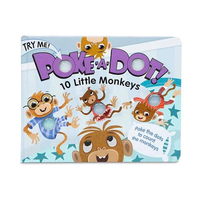 Poke-a-Dot! 10 Little Monkeys - Best Books for Ages 3 to 5 - US 0289