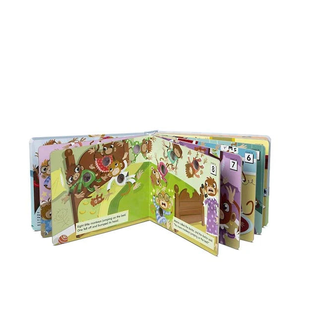 Poke-a-Dot! 10 Little Monkeys - Best Books for Ages 3 to 5 - US 0289