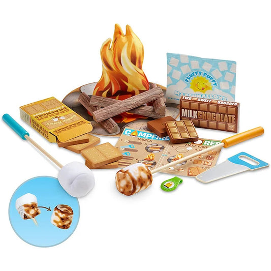 Let's Explore Campfire S'mores Play Set - Best for Ages 3 to 6 - US 5629