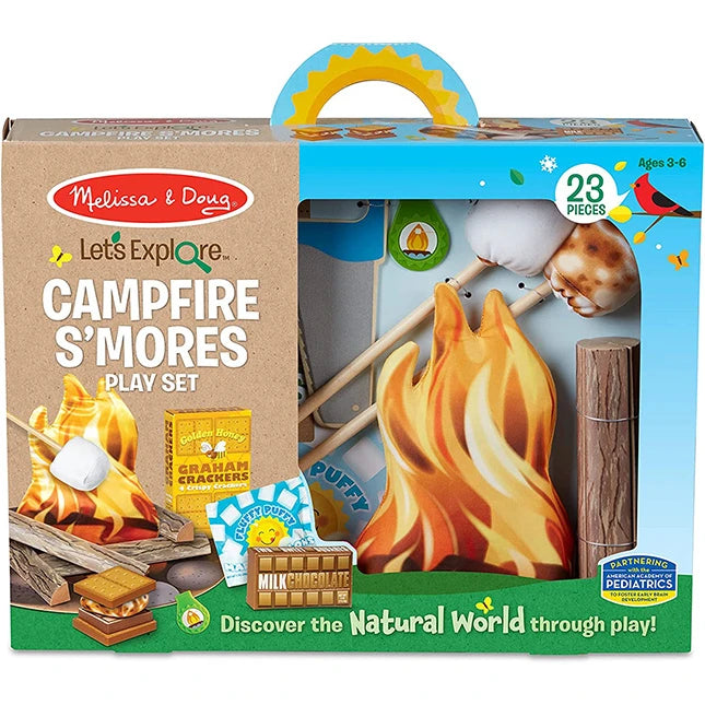 Let's Explore Campfire S'mores Play Set - Best for Ages 3 to 6 - US 5629