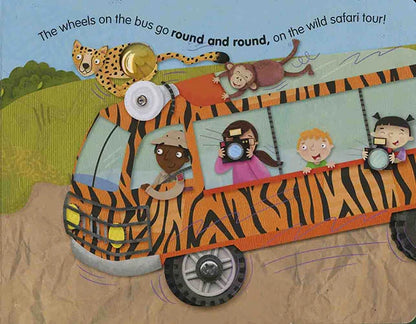 Poke-A-Dot Wheels on the Bus Wild Safari - Best Books for Ages 3 to 4 - US 1250