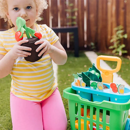 Let's Explore Vegetable Gardening Play Set - - Fat Brain Toys - US 3442