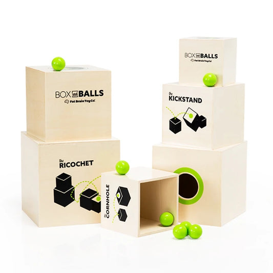 Box and Balls - Best Games for Ages 6 to 11 - Fat Brain Toys - US 0598