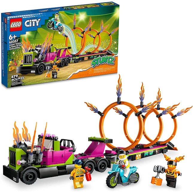 LEGO City Stuntz - Stunt Truck &amp; Ring of Fire Challenge - US 2260