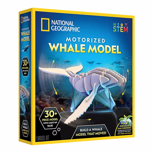 National Geographic Motorized Whale Model - Best for 12 year olds - US 5262