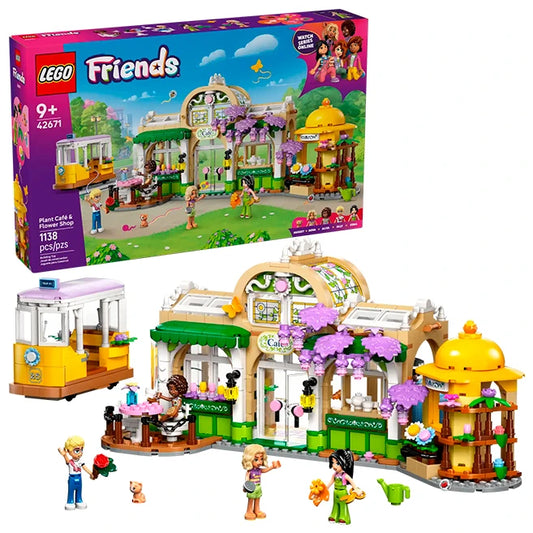 LEGO Friends - Plant Cafe &amp; Flower Shop - Best for Ages 9 to 12 - US 8494