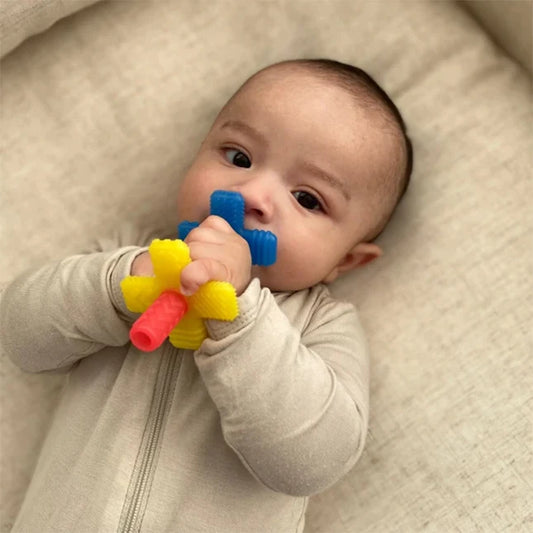 Teensy Tubes Silicone Teething Chew Tube - Best for 1 year olds - US 2070