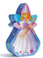 Djeco Silhouette Puzzle - Fairy &amp; Unicorn - Best Puzzles for Babies - US 8879