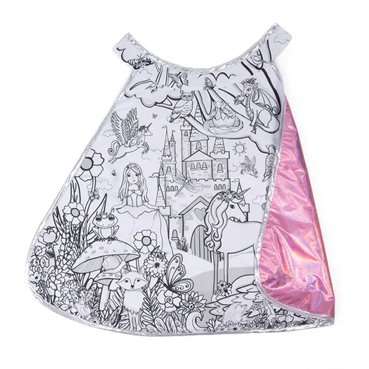 Enchanted Unicorn Color in Cape with Markers - Best for 4 year olds - US 3389