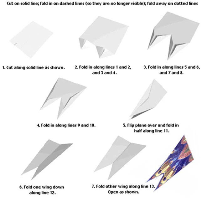 World Record Paper Airplane Book - Best Arts &amp; Crafts for Ages 6 to 7 - US 5041