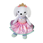 Peppermint Princess Pup - Best Plush for Ages 2 to 7 - Fat Brain Toys - US 0800
