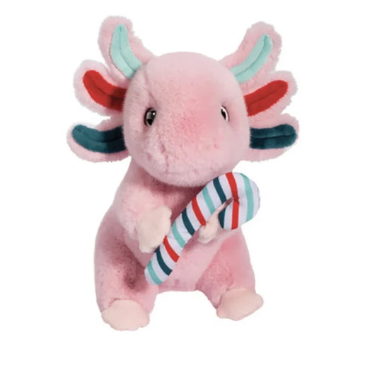 Mini Holiday Axolotl - Best Plush for Ages 2 to 7 - Fat Brain Toys - US 7728