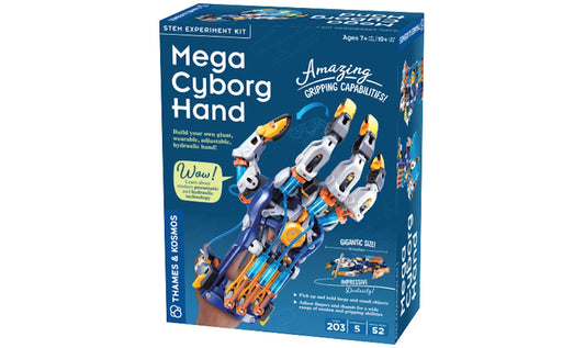 Mega Cyborg Hand - Best Maker &amp; DIY Kits for Ages 7 to 10 - US 1387