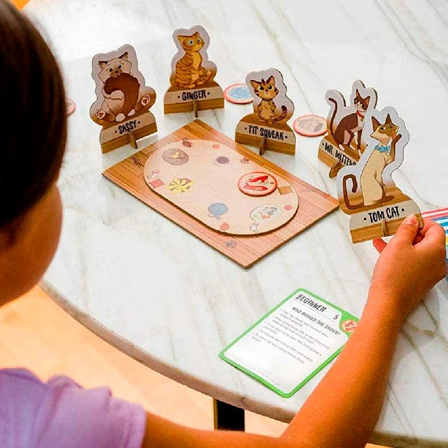 Think Fun Cat Crimes - Best Brainteasers for Ages 8 to 12 - US 7324