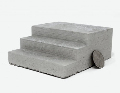 Mini Materials - 1:12 Scale Concrete Steps - Best for Ages 8 to 12 - US 7568