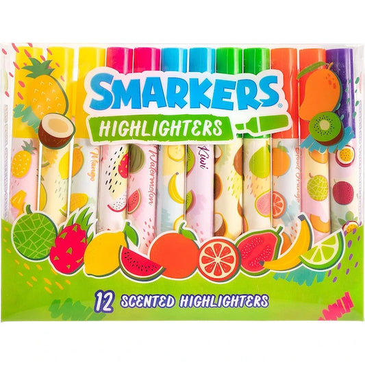 Smarkers Medium Highlighters 12-Pack - Best for Ages 6 to 12 - US 0521