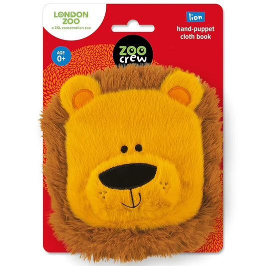 Lion Hand-Puppet Cloth Book - Best Baby Toys &amp; Gifts for Ages 0 to 3 - US 5444