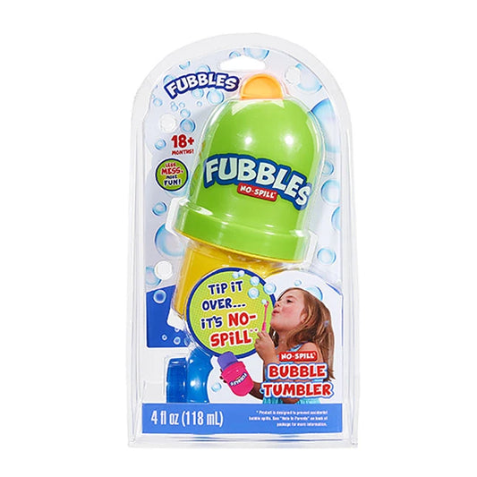 Fubbles No-Spill Bubble Tumbler - Best Outdoor Toys for Ages 2 to 3 - US 5719