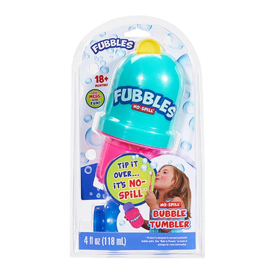 Fubbles No-Spill Bubble Tumbler - Best Outdoor Toys for Ages 2 to 3 - US 5719