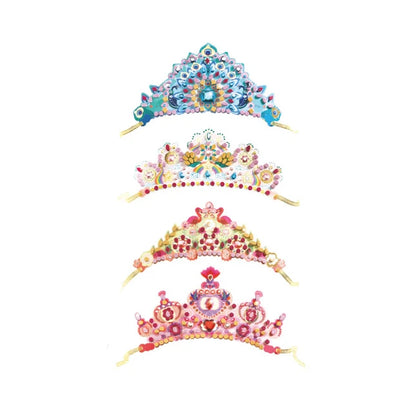 Like A Princess Mosaic Tiaras - Makes 4 - Best for Ages 5 to 8 - US 1951