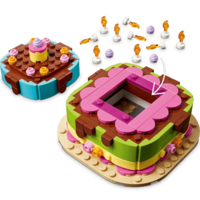 LEGO Birthday Party Cake - Best for Ages 7 to 12 - US 9080