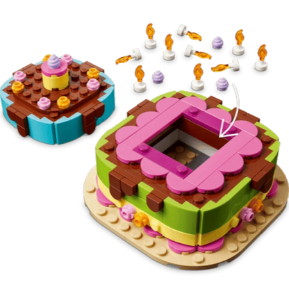 LEGO Birthday Party Cake - Best for Ages 7 to 12 - US 9080