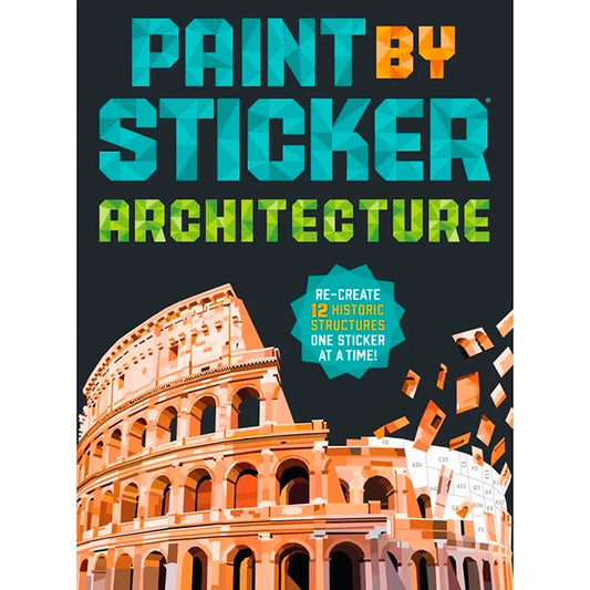 Paint By Sticker - Architecture - Best Arts &amp; Crafts for Ages 6 to 12 - US 7081