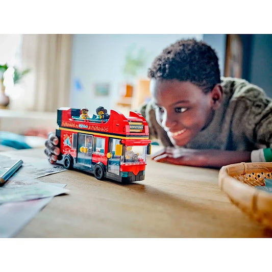 LEGO City Great Vehicles - Red Double-Decker Sightseeing Bus - US 1159