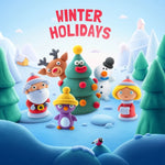 Hey Clay Winter Holidays Set - Best Arts &amp; Crafts for Ages 3 to 11 - US 6010