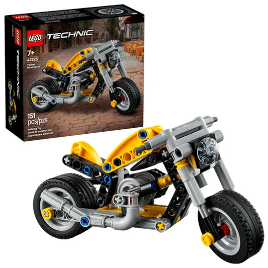 LEGO Technic - Yellow Motorcycle - Best for Ages 7 to 12 - US 5135