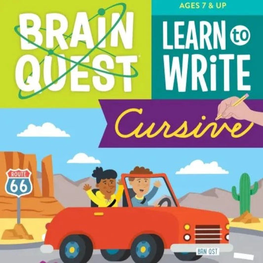 Brain Quest Learn to Write - Cursive - Best Books for Ages 7 to 10 - US 4426