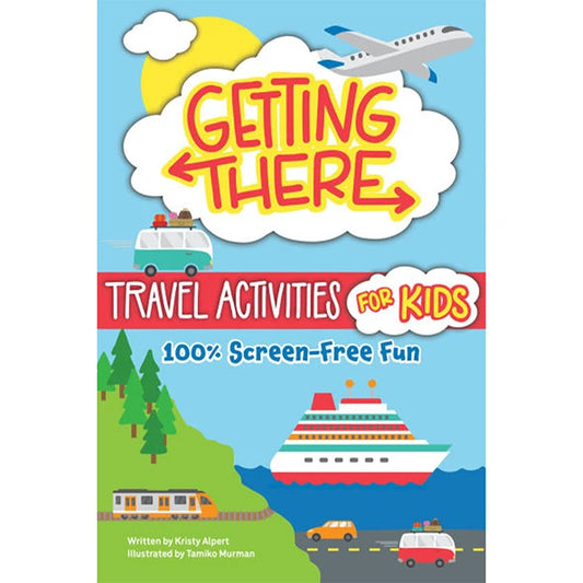 Getting There Travel Activity Book for Kids - Best for Ages 7 to 11 - US 0716