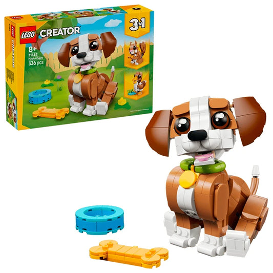 LEGO Creator - Cute Animals Playful Puppy Dog - Best for Ages 8 to 12 - US 1709